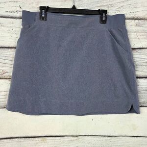 32 Degrees Cool Womens Athletic Skort Blue Large
